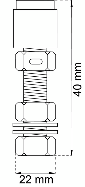 BOTTENSTYRNINGSRULLE HABO 6550, 6550 150-300 PP