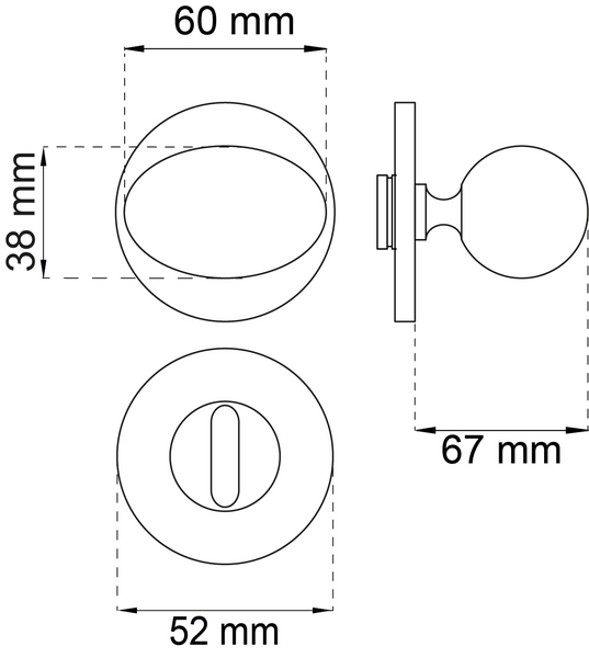 DÖRRTRYCKE HABO POLER MÄSS F INNERD, .