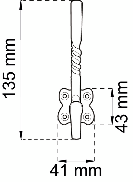 KROK RUSTIK SMIDE SB
