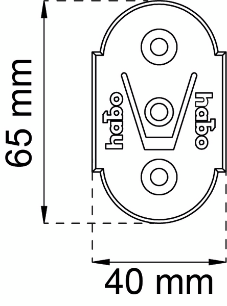 FÄSTBRICKA 1102 VIT SB