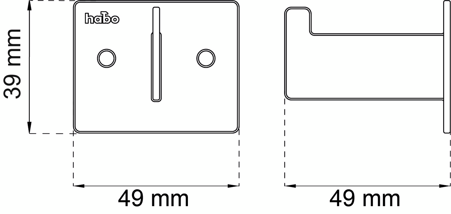 ENKELKROK HABO POSEIDON SV 16424 SB