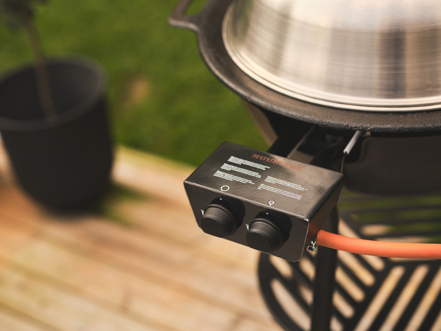 STEKHÄLLSSET GASOL SVART 78LL MUURIKKA