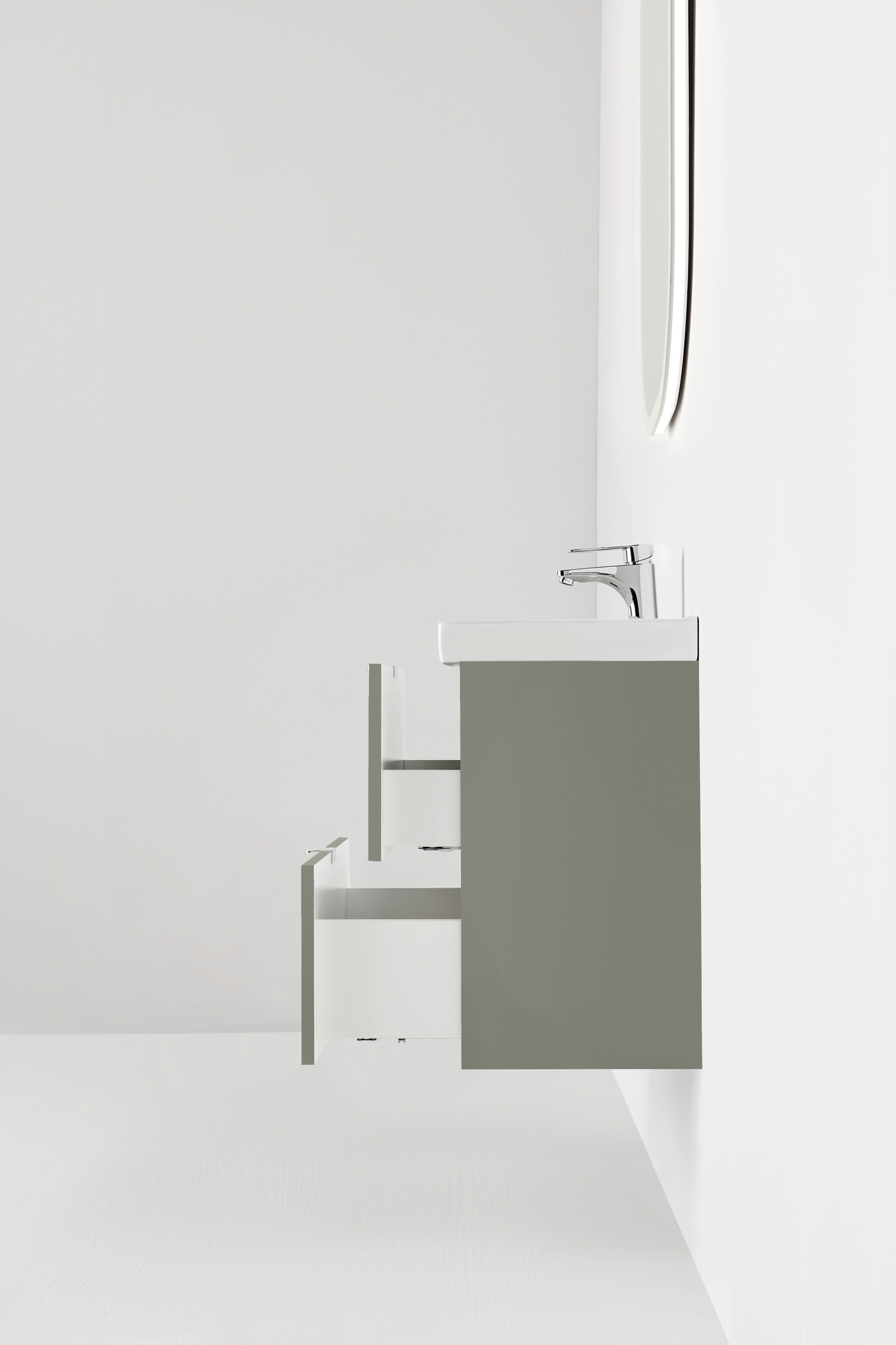 KOMMOD HAFA NEAT LÅDOR VARMGRÅ 420