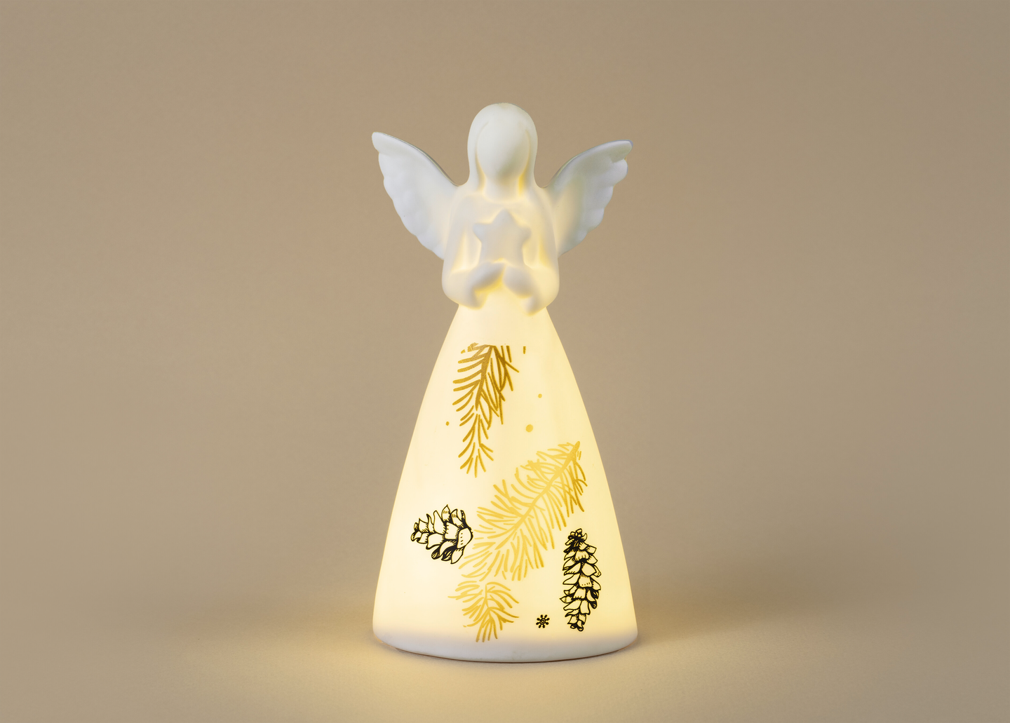 Keramiikka enkeli Airam Manda