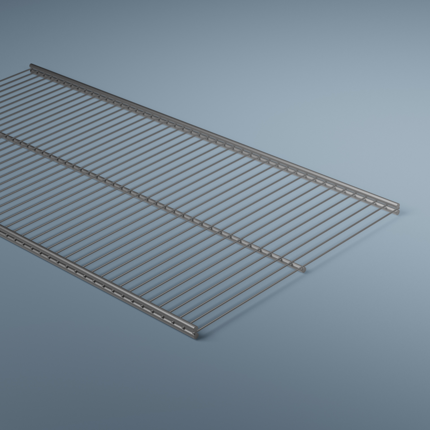 TRÅDHYLLA LUNDBERGS SILVER 607X305MM