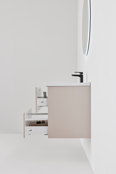 TVÄTTSTÄLLSSKÅP HAFA SILK 600 LJUS BEIGE-SHAPE