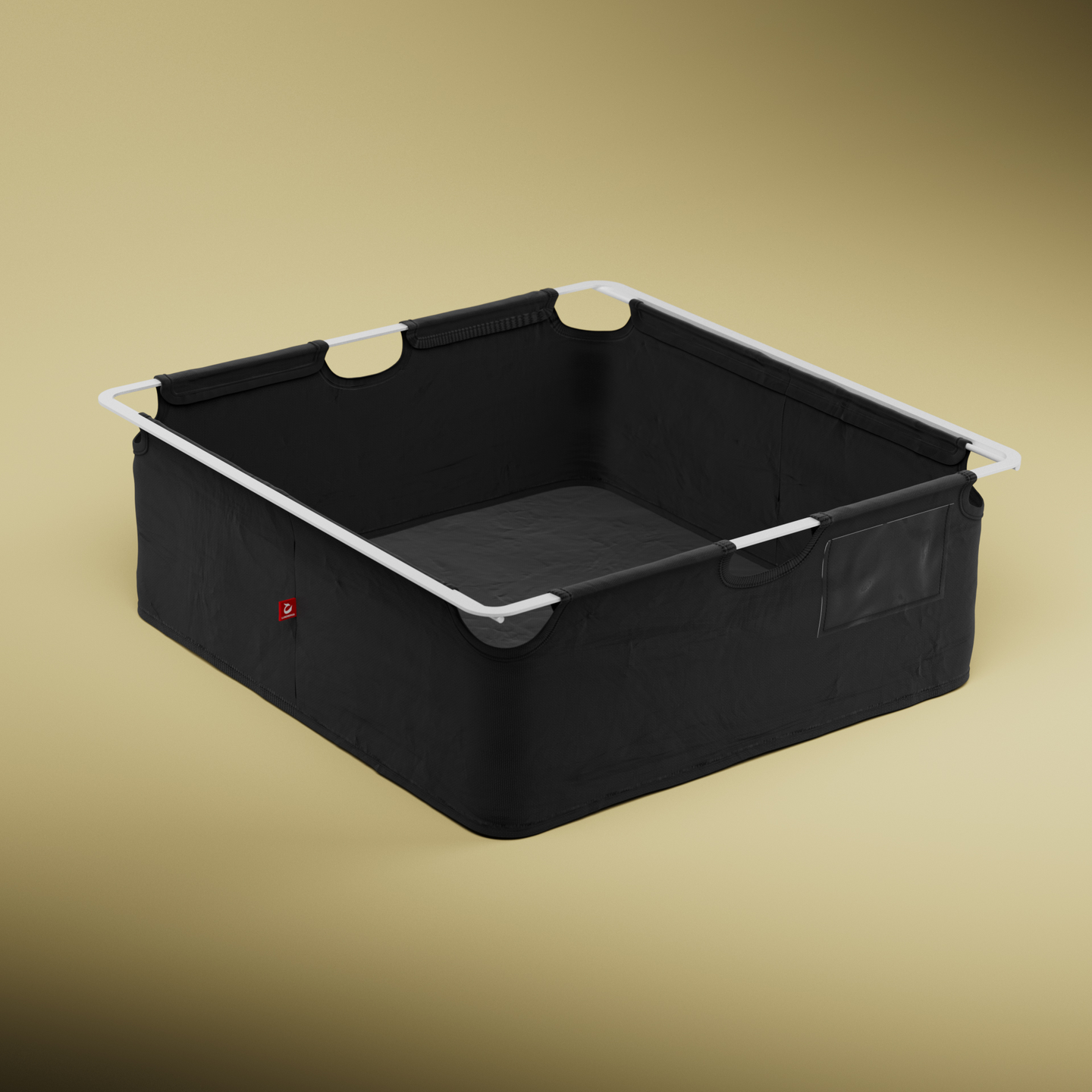 TYGBACK LUNDBERGS SVART 527X527X185