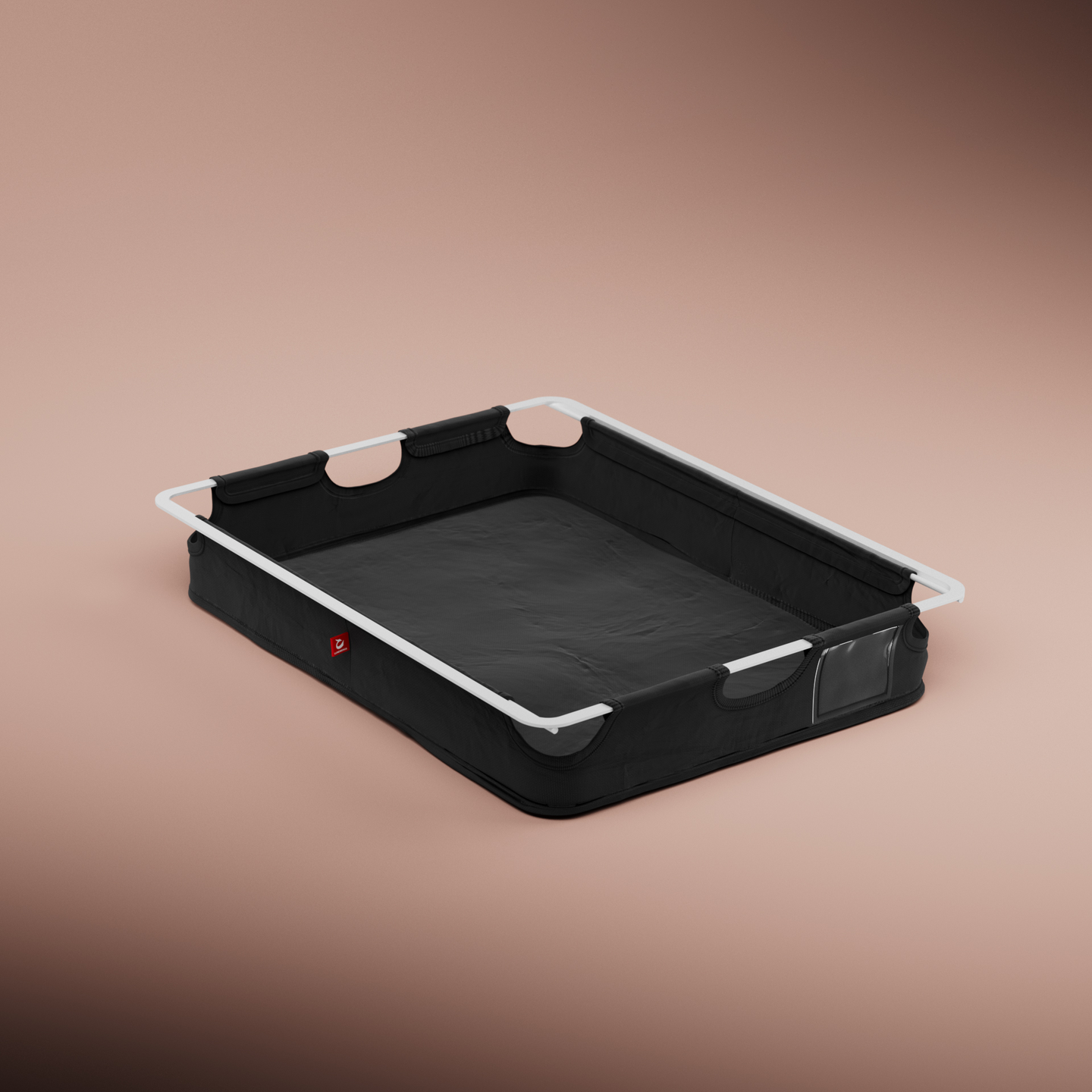 TYGBACK LUNDBERGS SVART 427X527X85