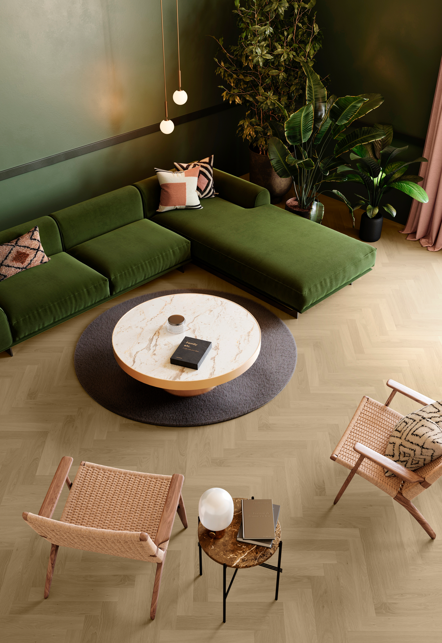 Kovapuulattia Parqwood Silk Naturel Bvm 210x2200mm 2,772m² 06 Oak Ultimtec