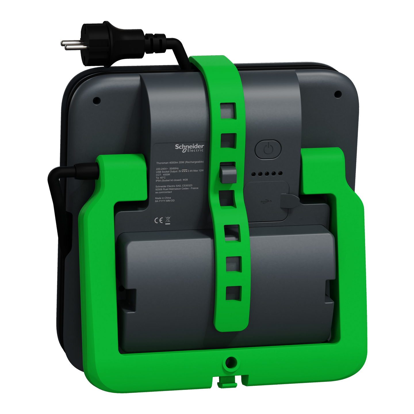 Työmaavalaisin Thorsman 35W 4000lm ladattava IP54