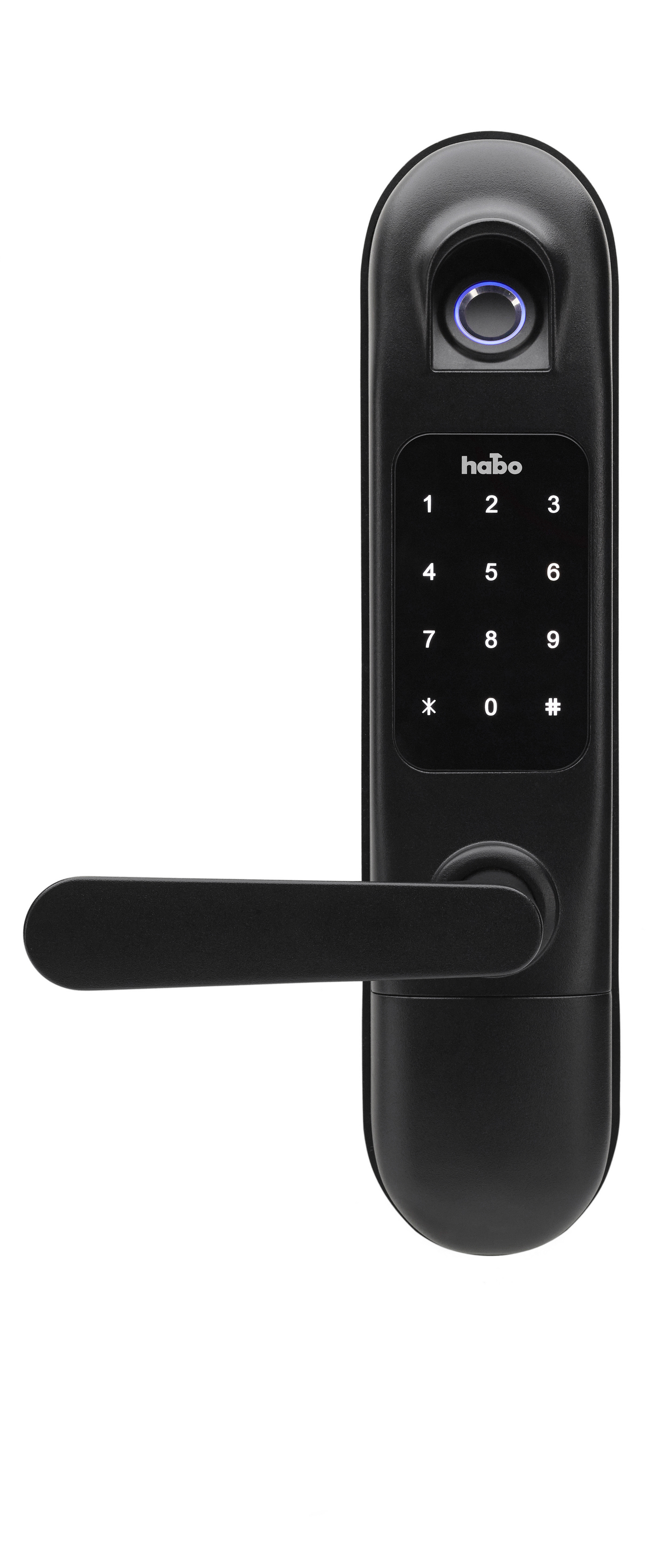 LÅS ELEKTRONISKT TRIBE 2 H/V SVART