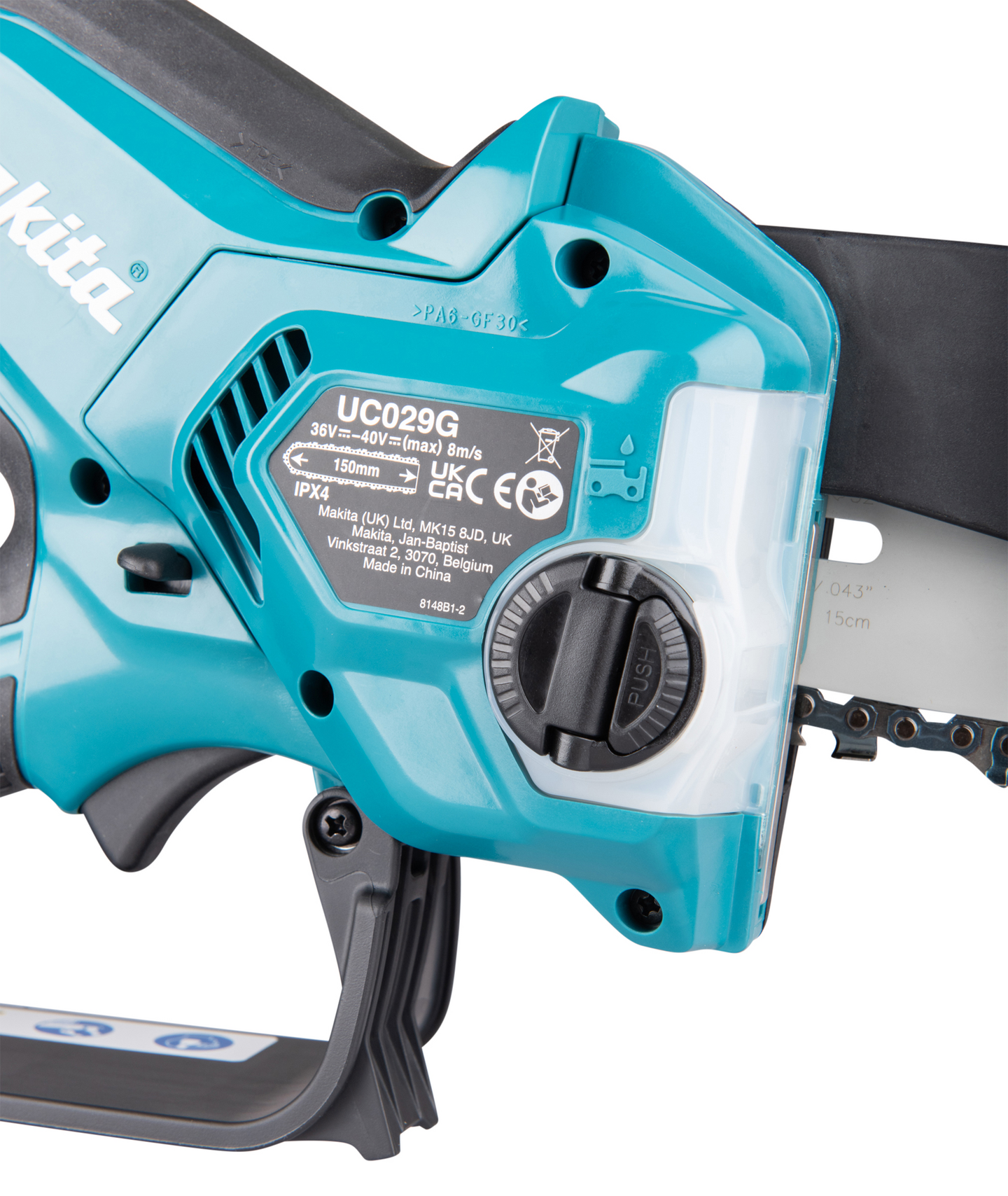 Oksasaha Makita UC029GZ 40V XGT runko