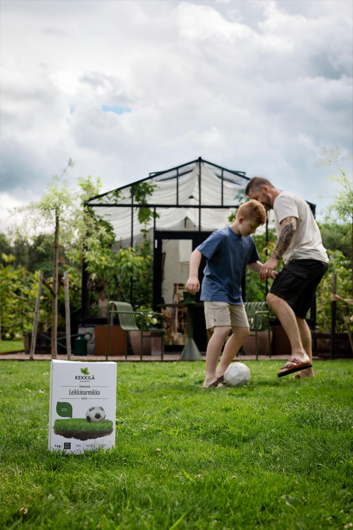 Leikkinurmikko siemenseos Kekkilä 1kg