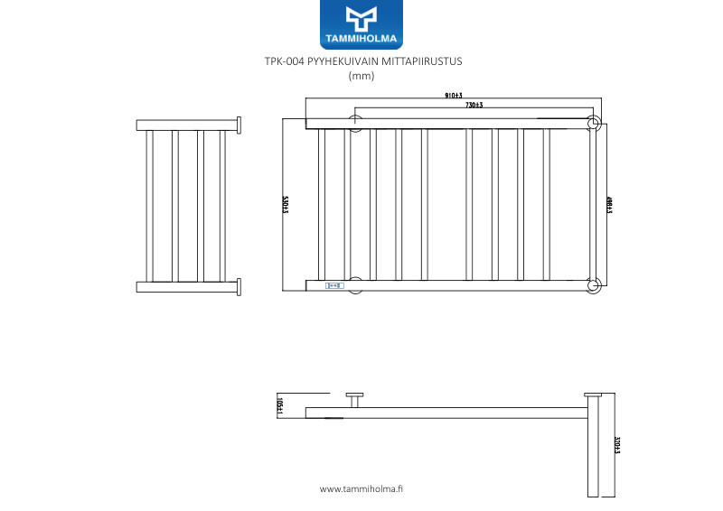 Pyyhekuivain tpk-004 130 W ajastin kromi