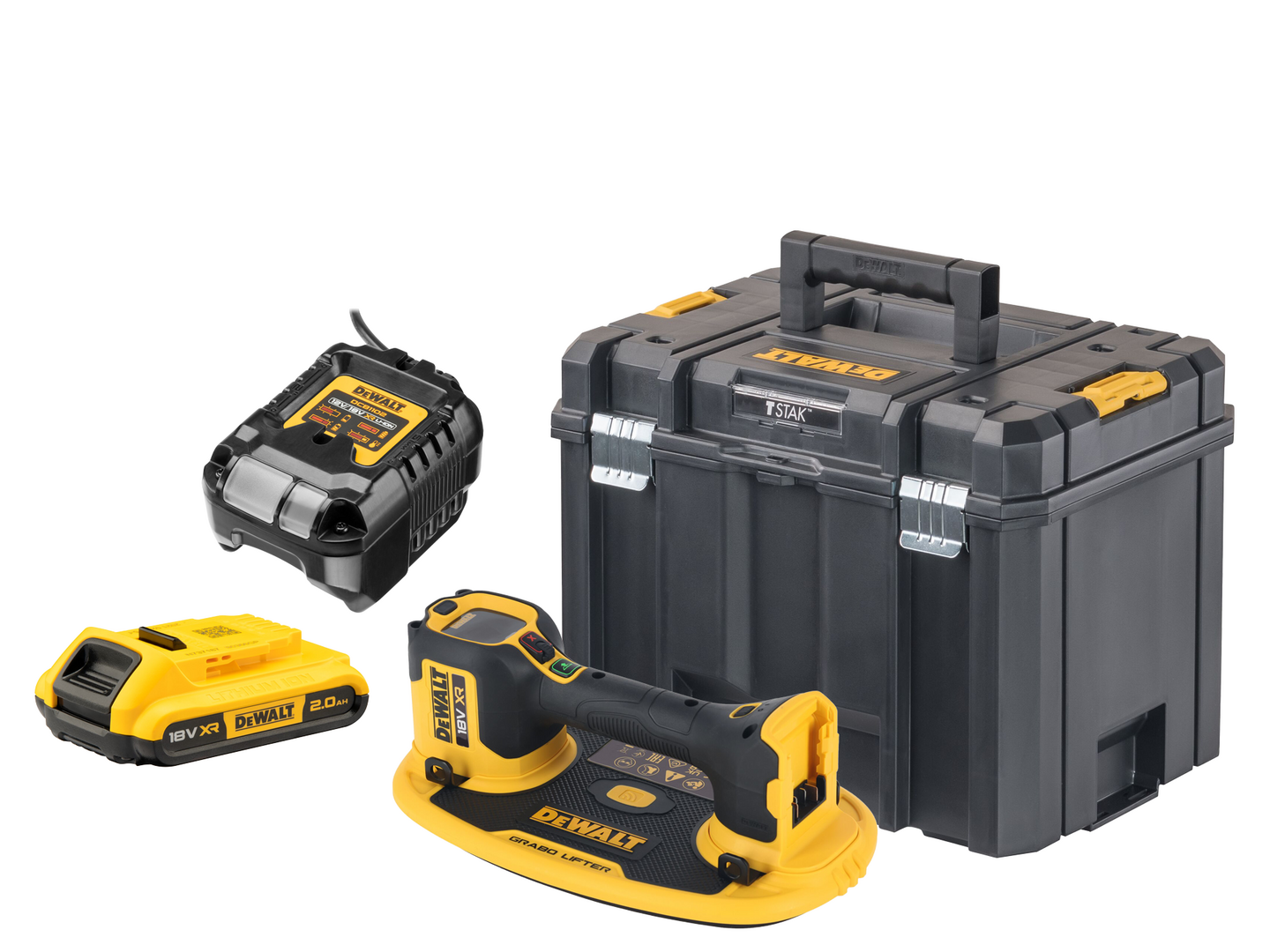 Imukuppinostin Dewalt DCE590D1T Grabo 18V XR 1x2,0Ah