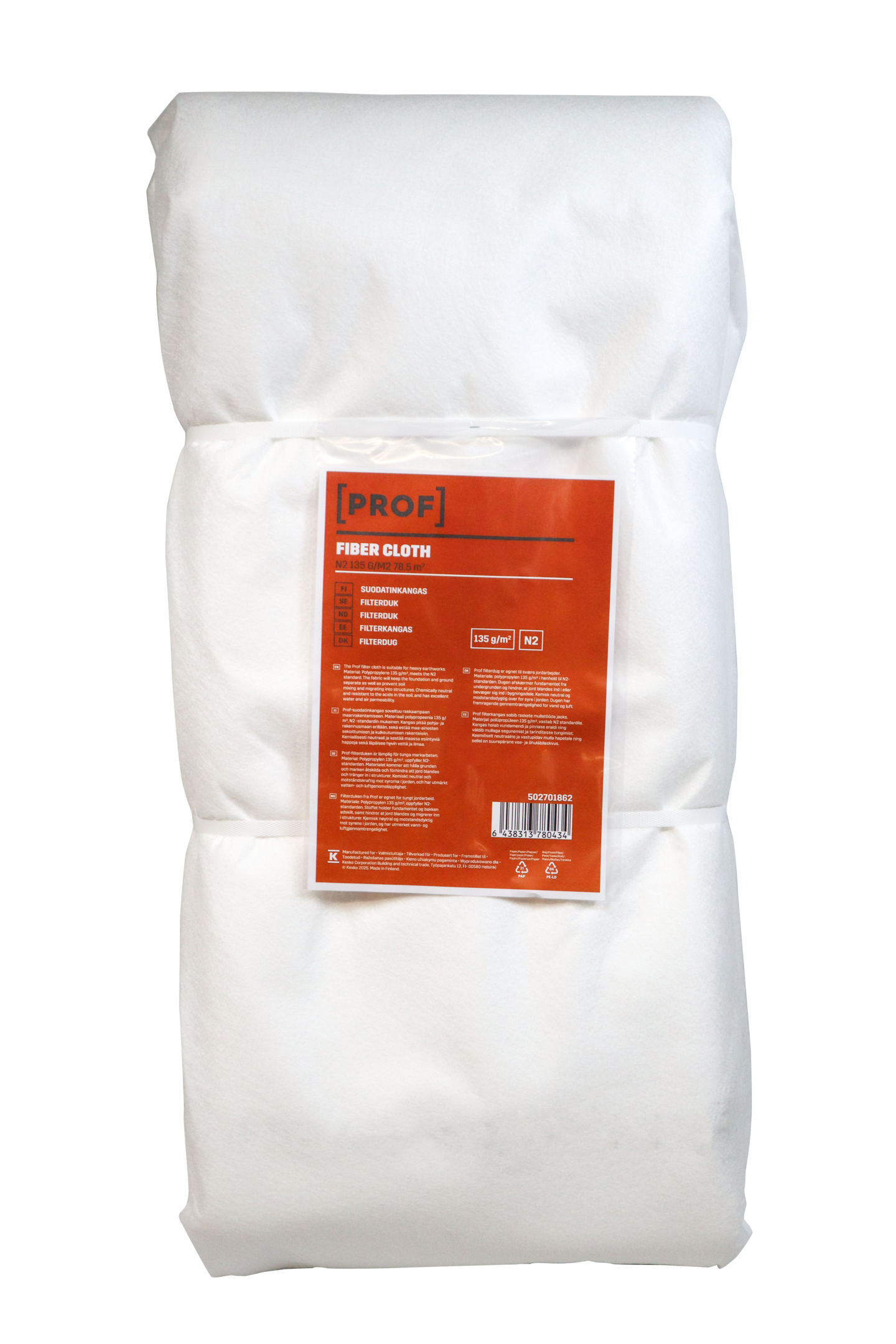 Suodatinkangas N2 130G/M2 PROF 78,5 m2