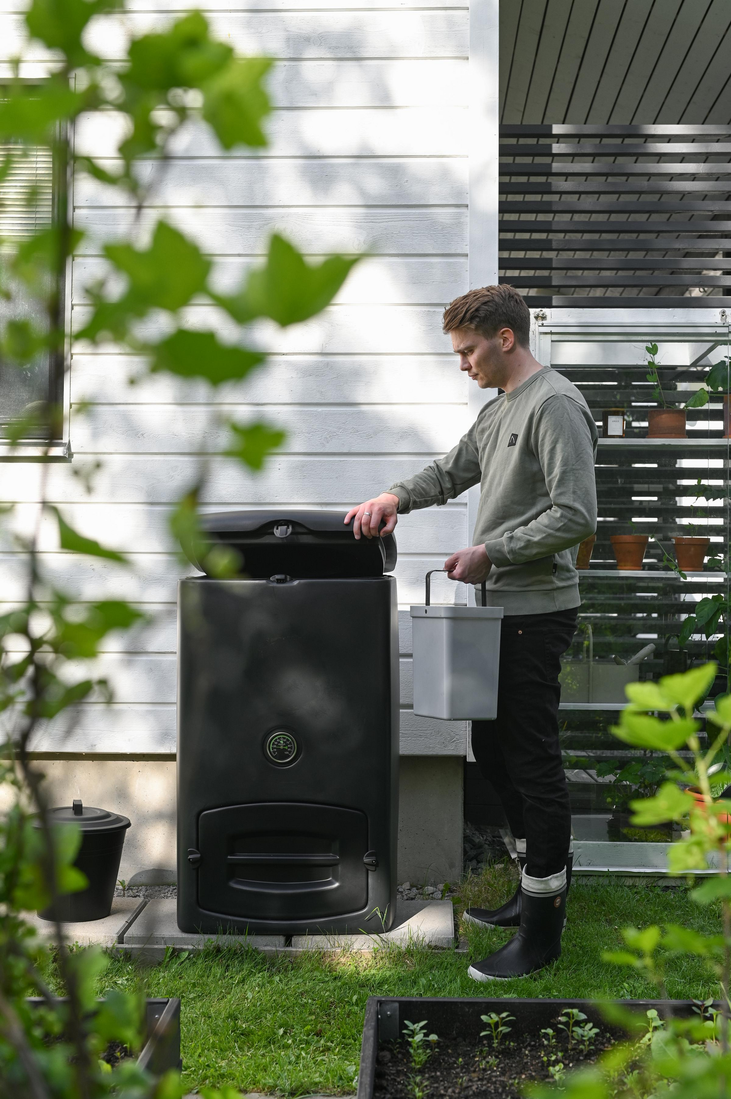 Kotitalouskompostori Kekkilä 250l Kestävä+