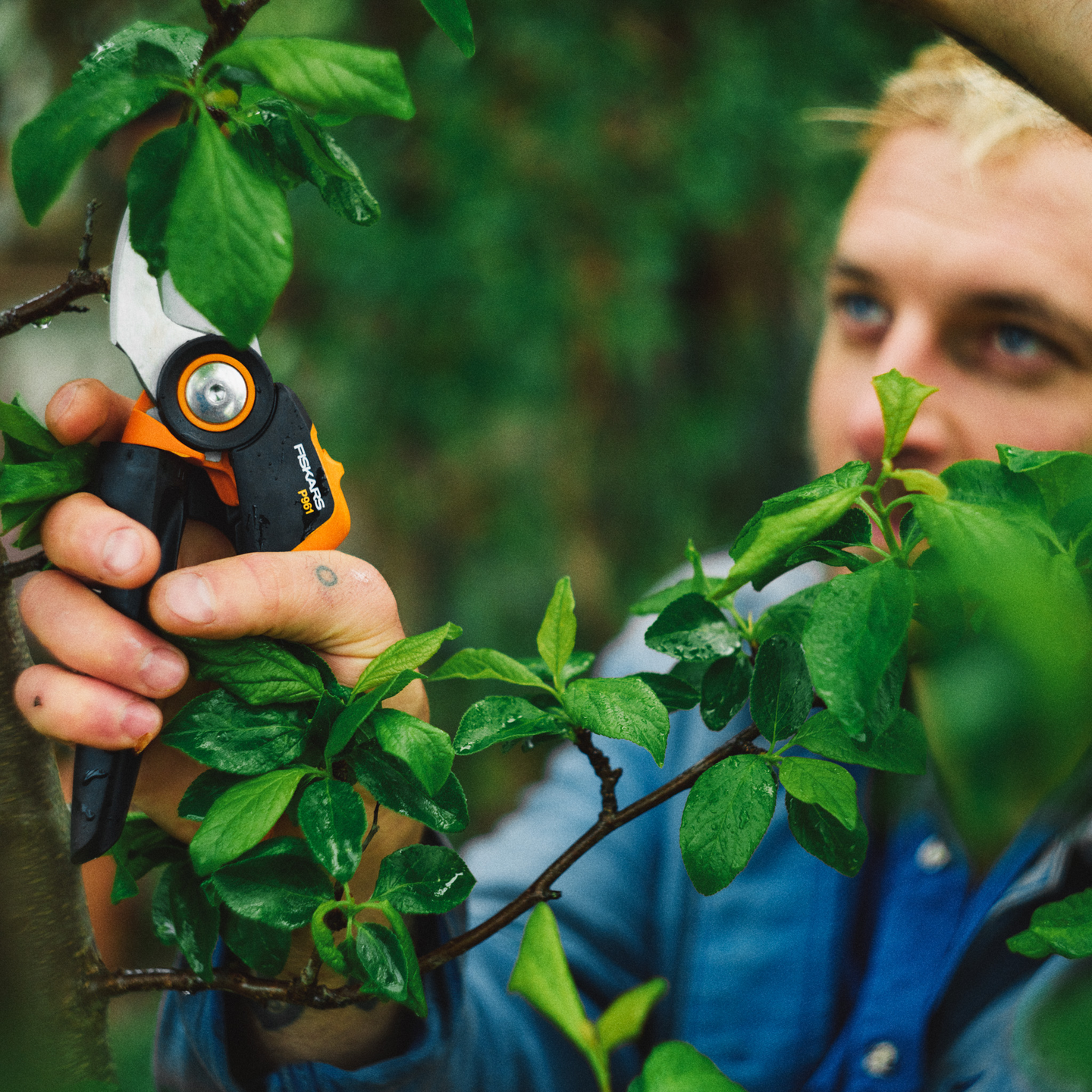 Oksasakset Fiskars x-powergear ohileikkaava l p961