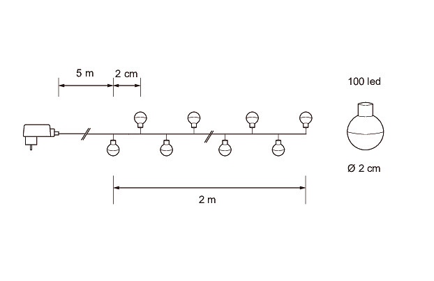Valosarja Airam Roosa nauha Bebe