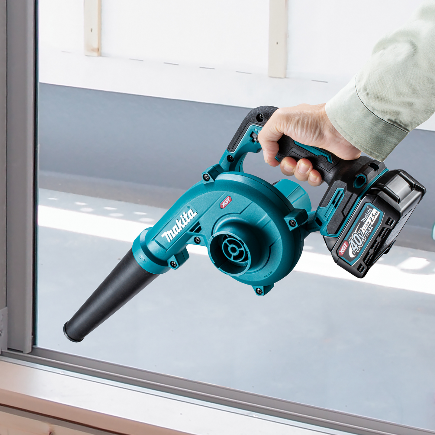 Akkupuhallin Makita UB002GZ01 40V runko