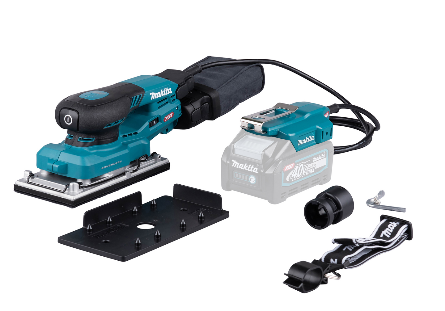 Akkutasohiomakone Makita BO007CGZ 40V XGT runko