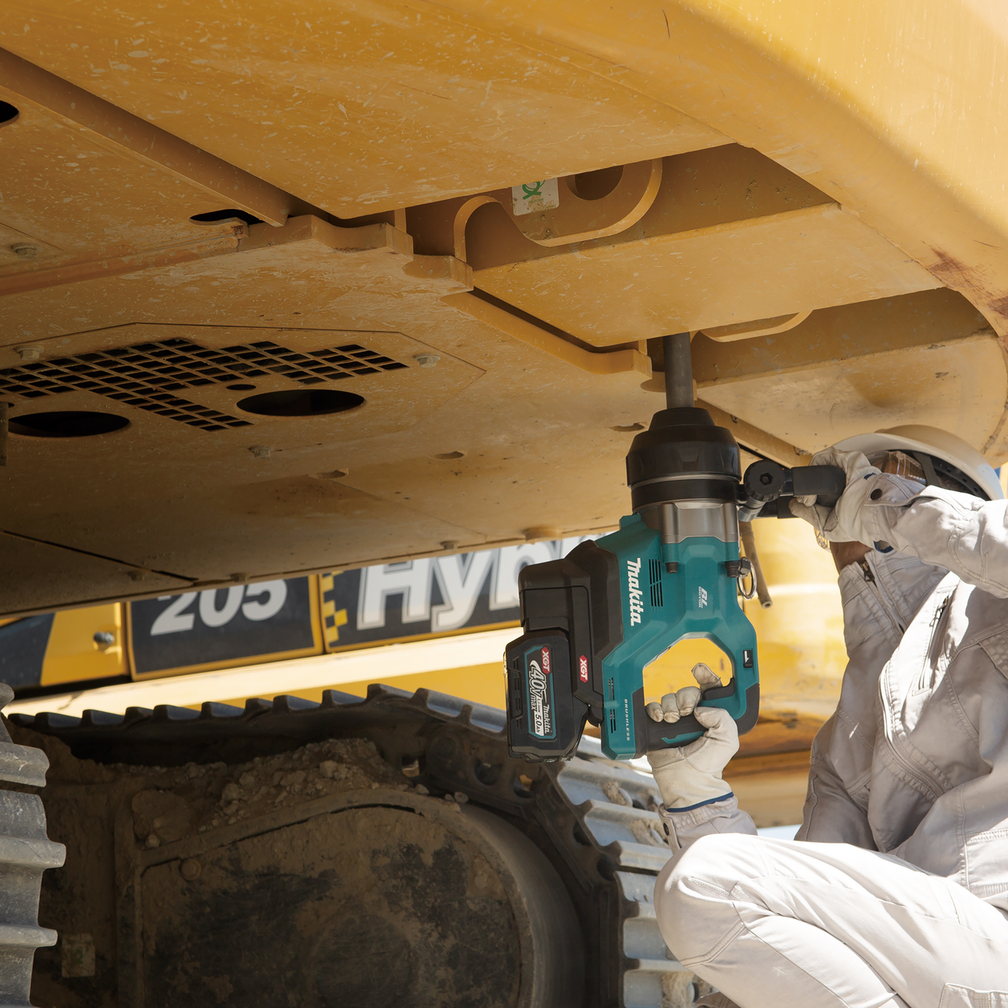 Iskevä akkumutterinväännin Makita TW010GZ 40V XGT runko