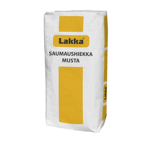 Saumaushiekka Lakka 0,1-0,6mm musta 20kg