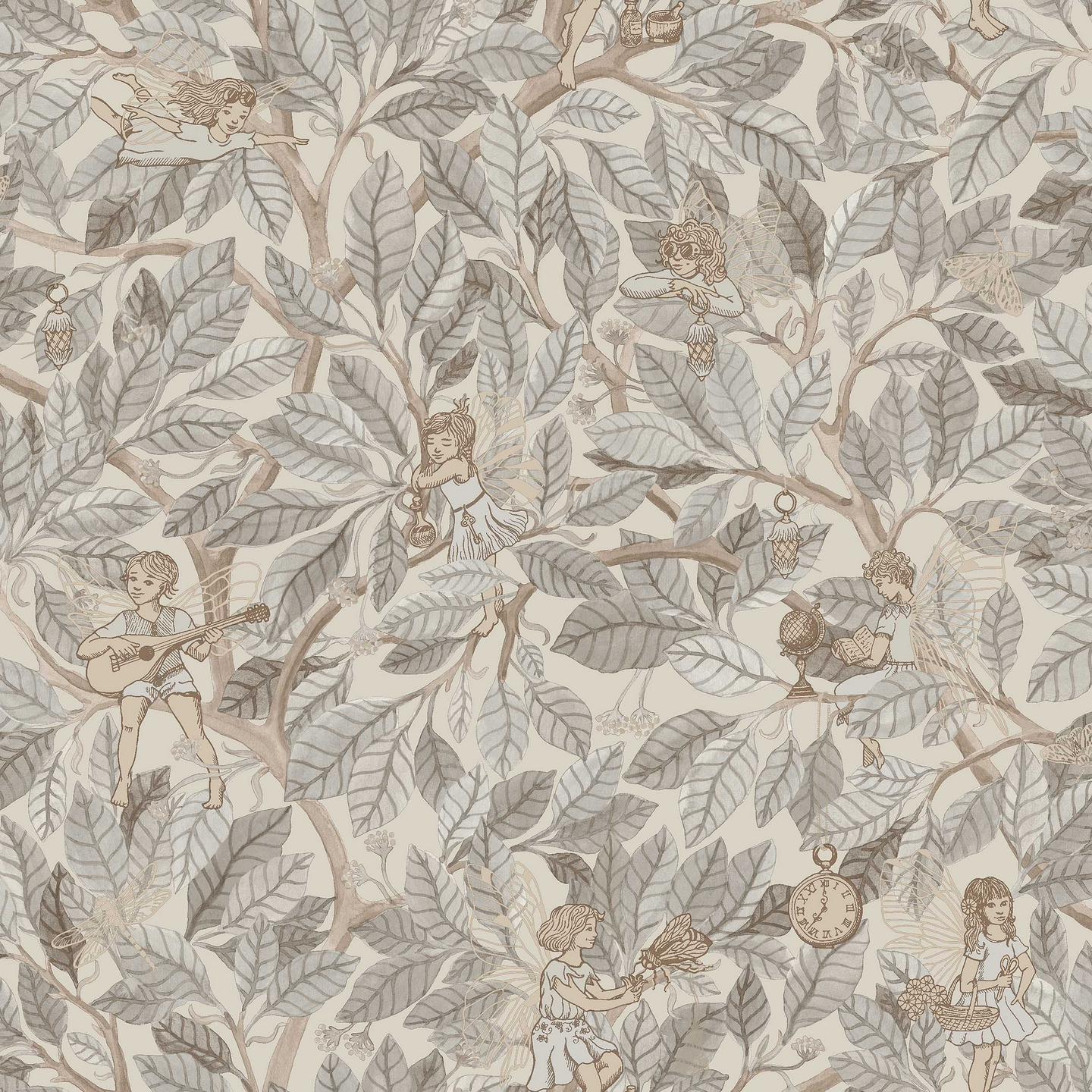 Kuitutapetti Boråstapeter Fairyland 8140 Fairies 10,05m