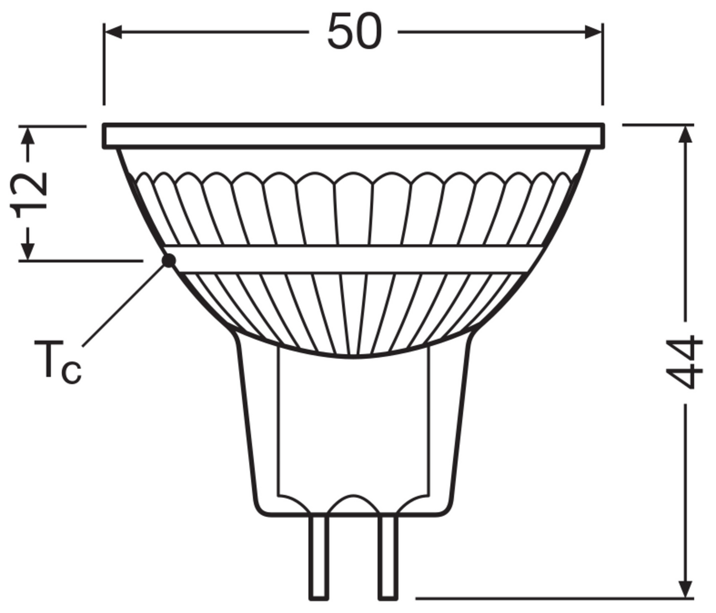 Led-kohdelamppu OSRAM Star MR16 210lm 36D 4000K GU5.3 12V