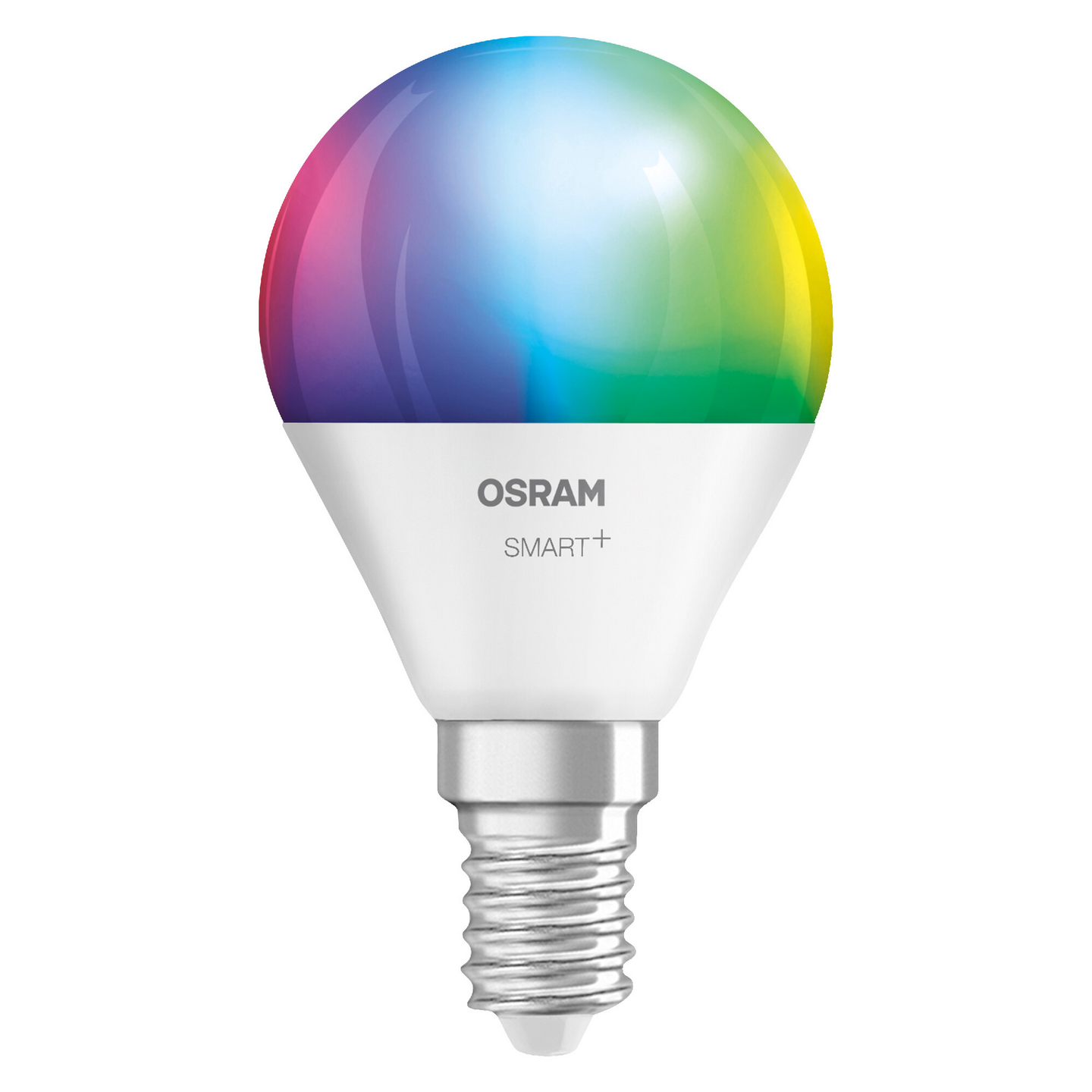 Led-pienkupulamppu OSRAM SMART+ Matter CLP 470lm RGBW E14 muovi