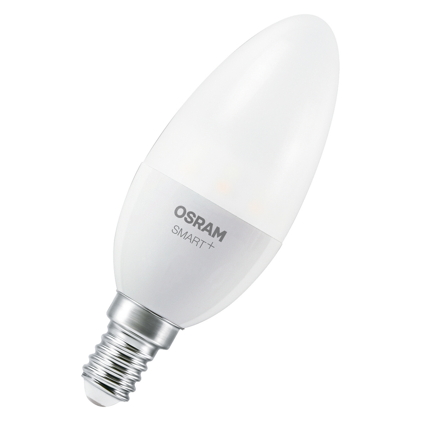 Led-kynttilälamppu OSRAM SMART+ Matter CLB 470lm RGBW E14 muovi
