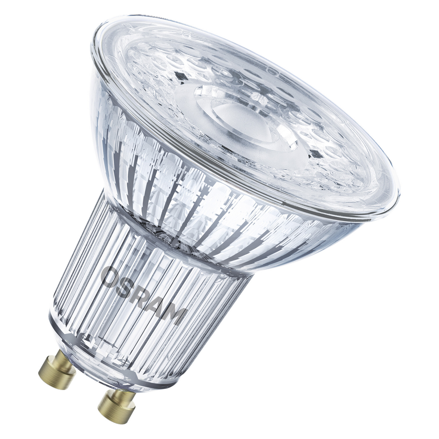 Led-kohdelamppu OSRAM SMART+ Matter PAR16 350lm RGBW GU10 45D lasi