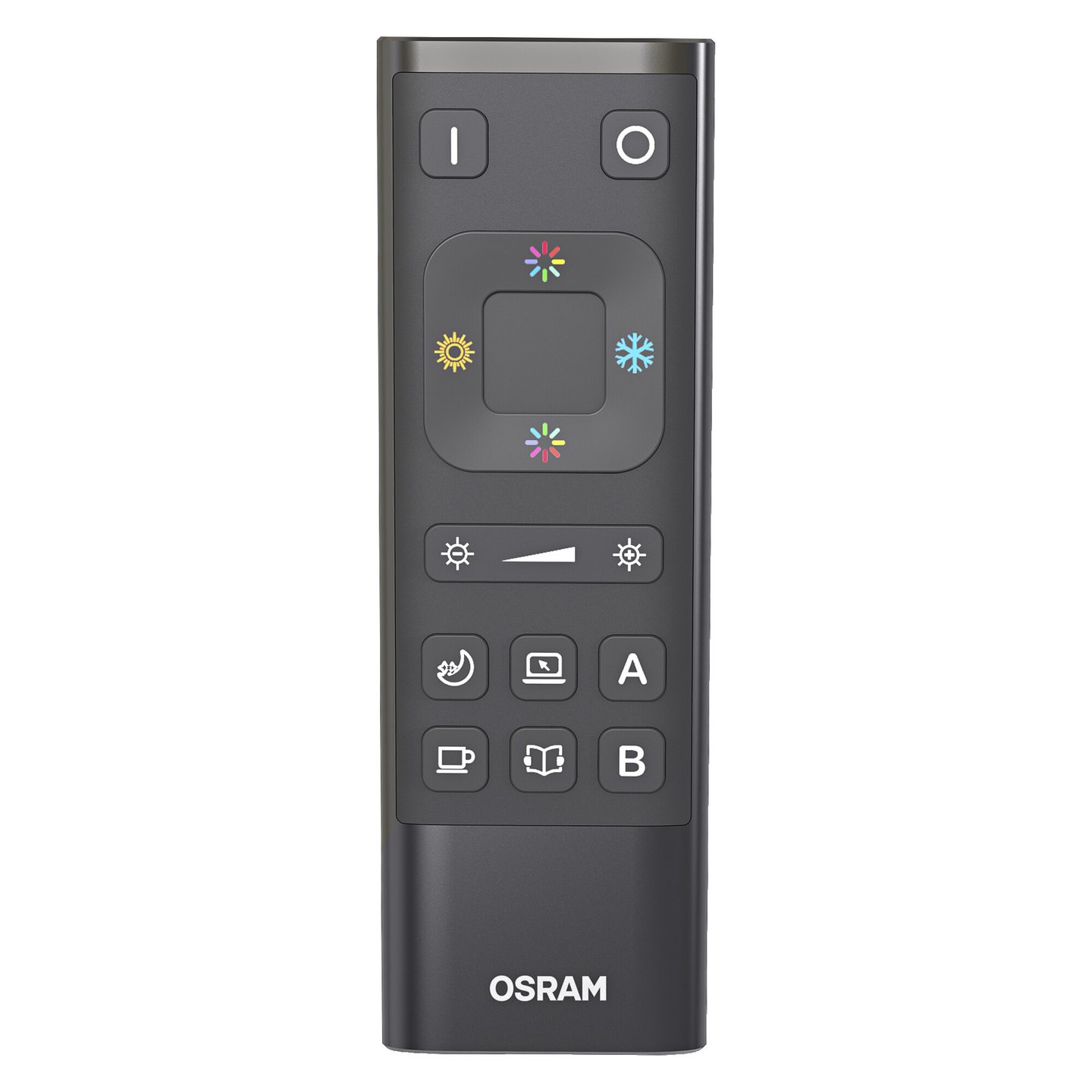 Kaukosäädin OSRAM SMART+ WiFi RGB+TW USB-C ladattava musta