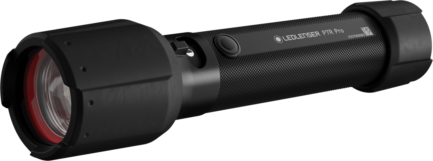 Taskulamppu Ledlenser P7R Pro 2000lm musta ladattava