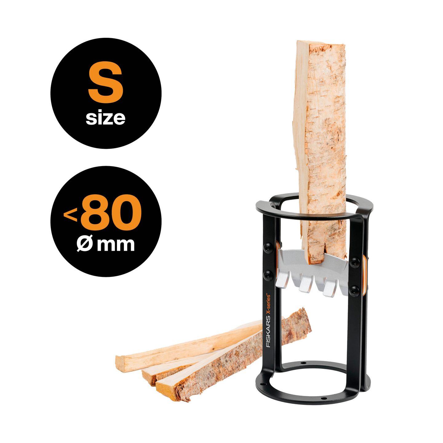 Sytykkeenhalkaisija Fiskars X-Series S ulkokäyttöön