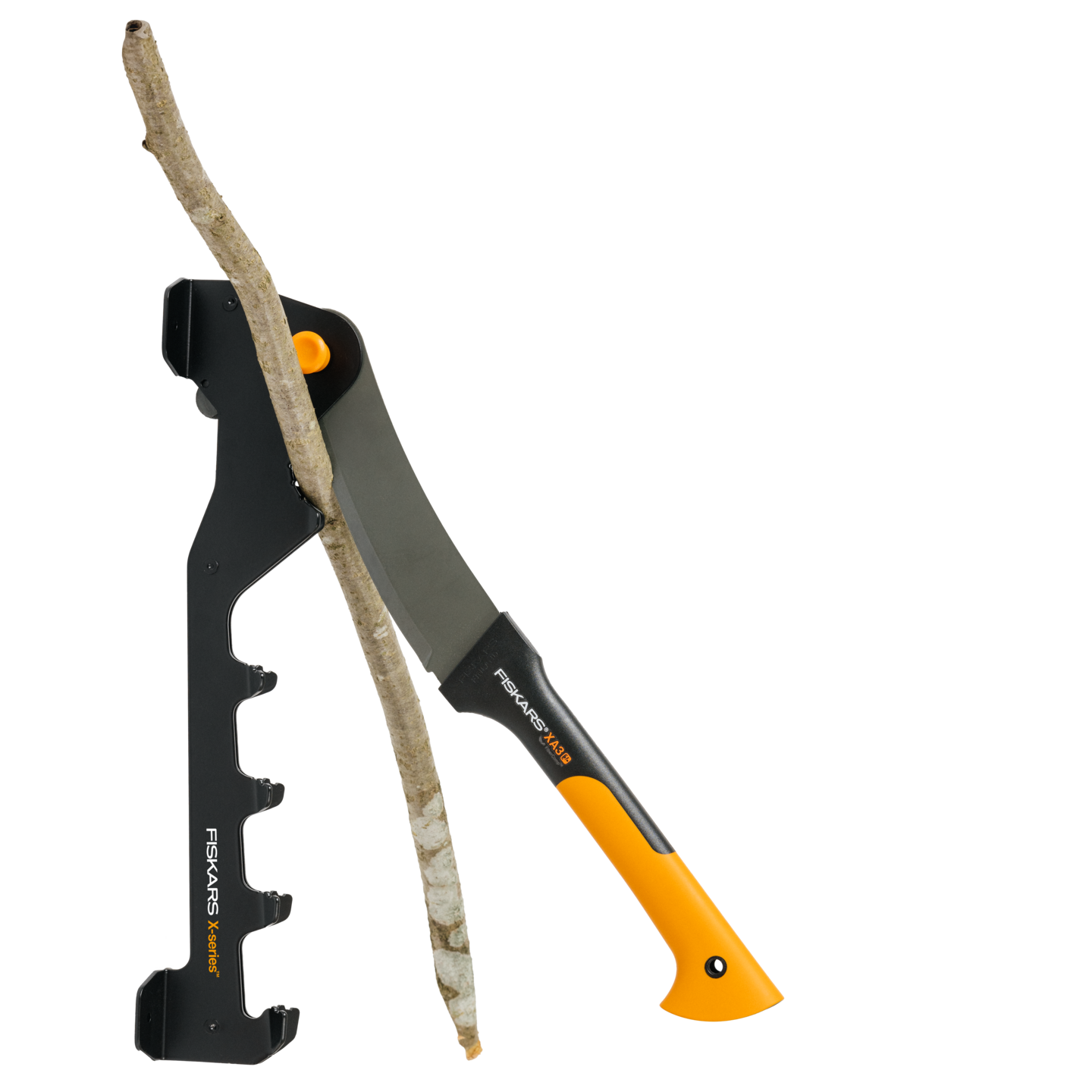 Sytykkeenhalkaisija Fiskars X-Series sytykkeenhalkaisija seinään