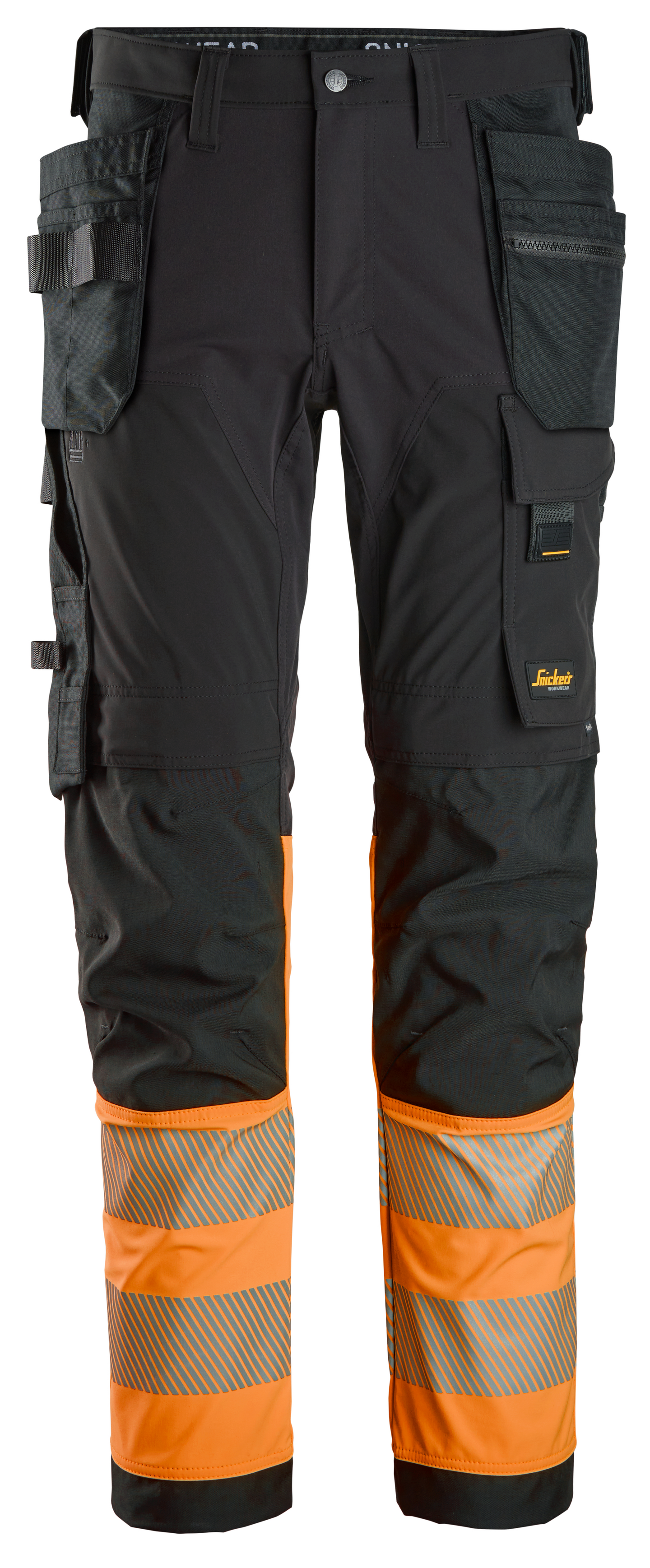 Huomiotyöhousut stretch riipputaskuilla lk 1 Snickers 6231-0455 koko 44