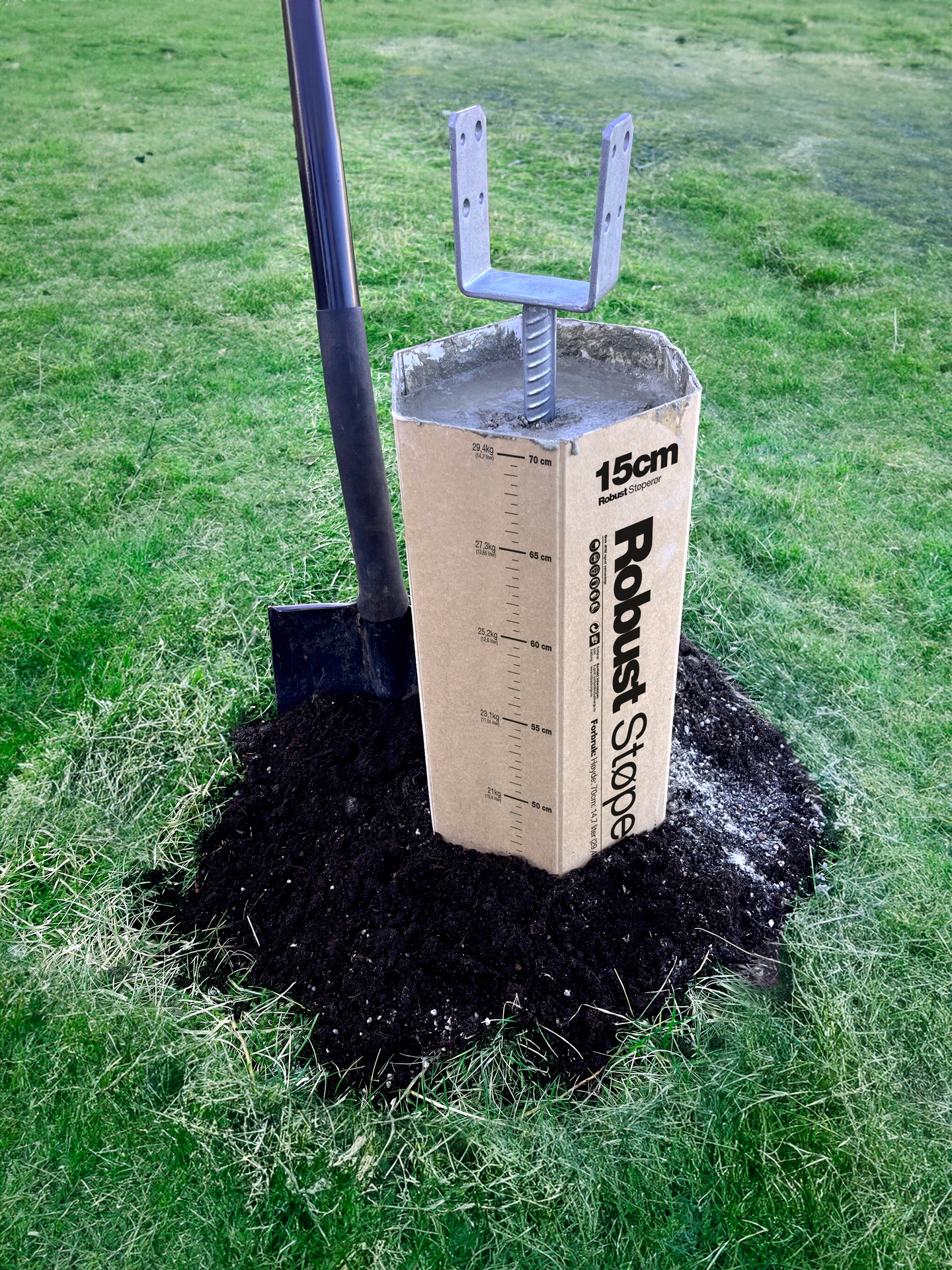 ROBUST STØPERØR 15 CM