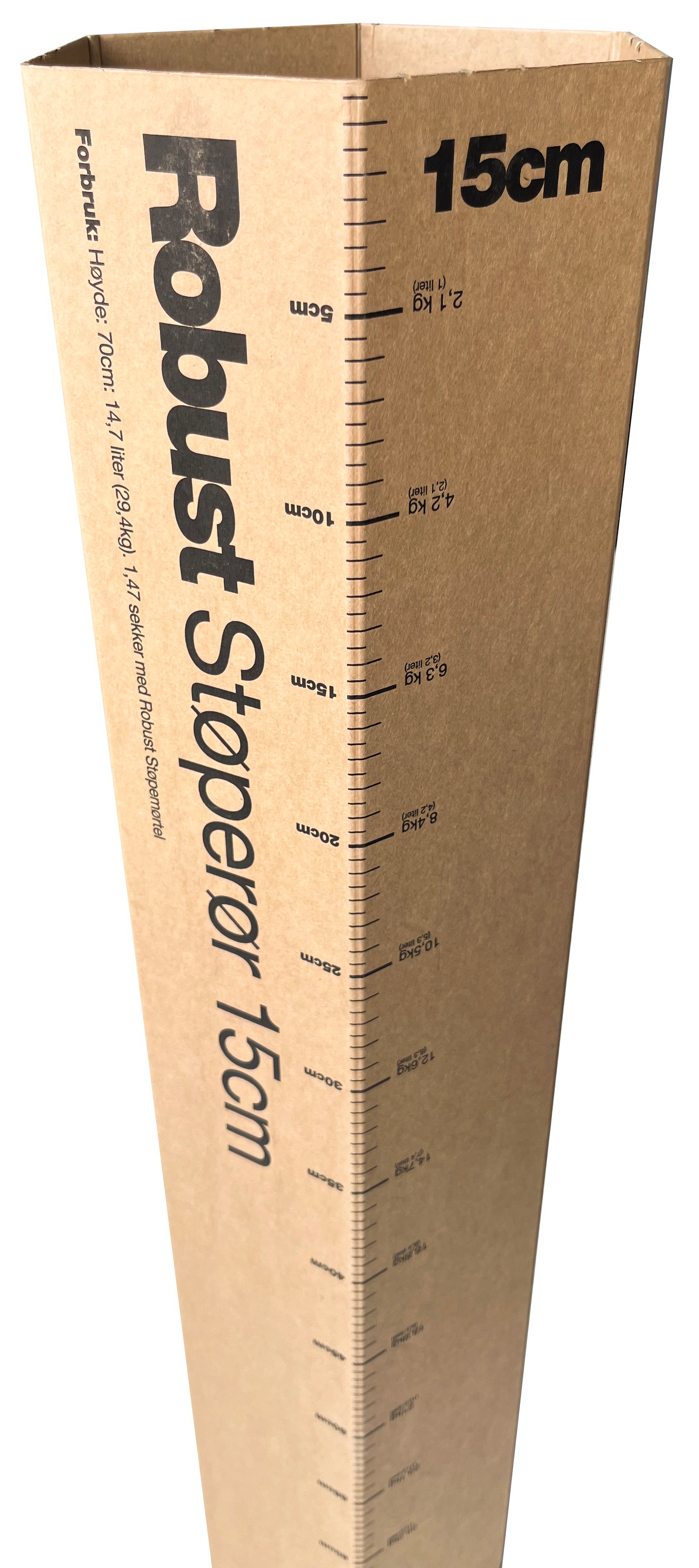 ROBUST STØPERØR 15 CM