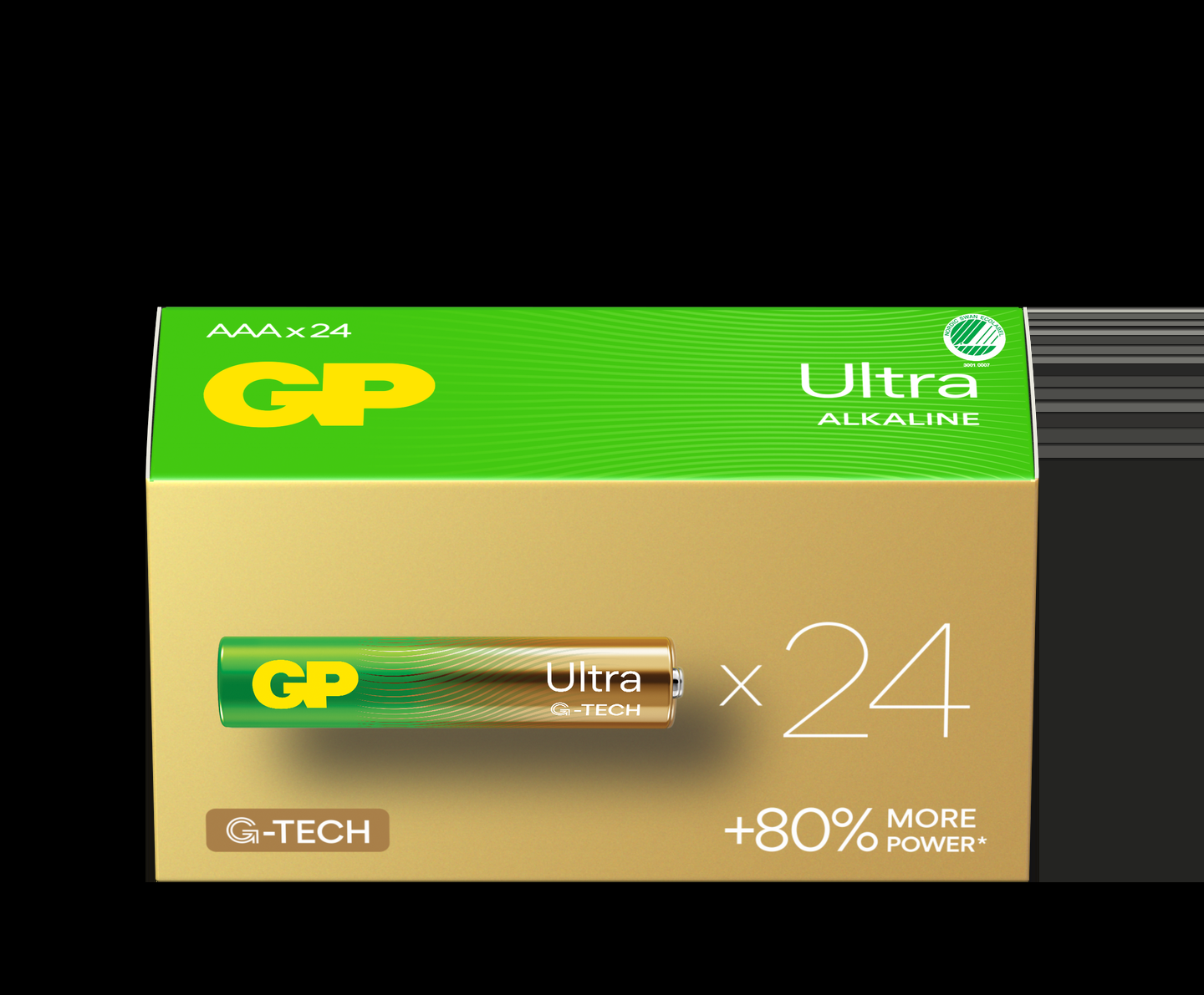 BATTERI ULTRA ALK AAA/LR03 24P