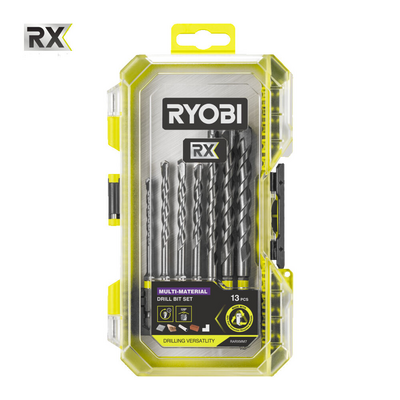 Monimateriaaliporanteräsarja Ryobi RARXMM7 2-8mm 7-osainen