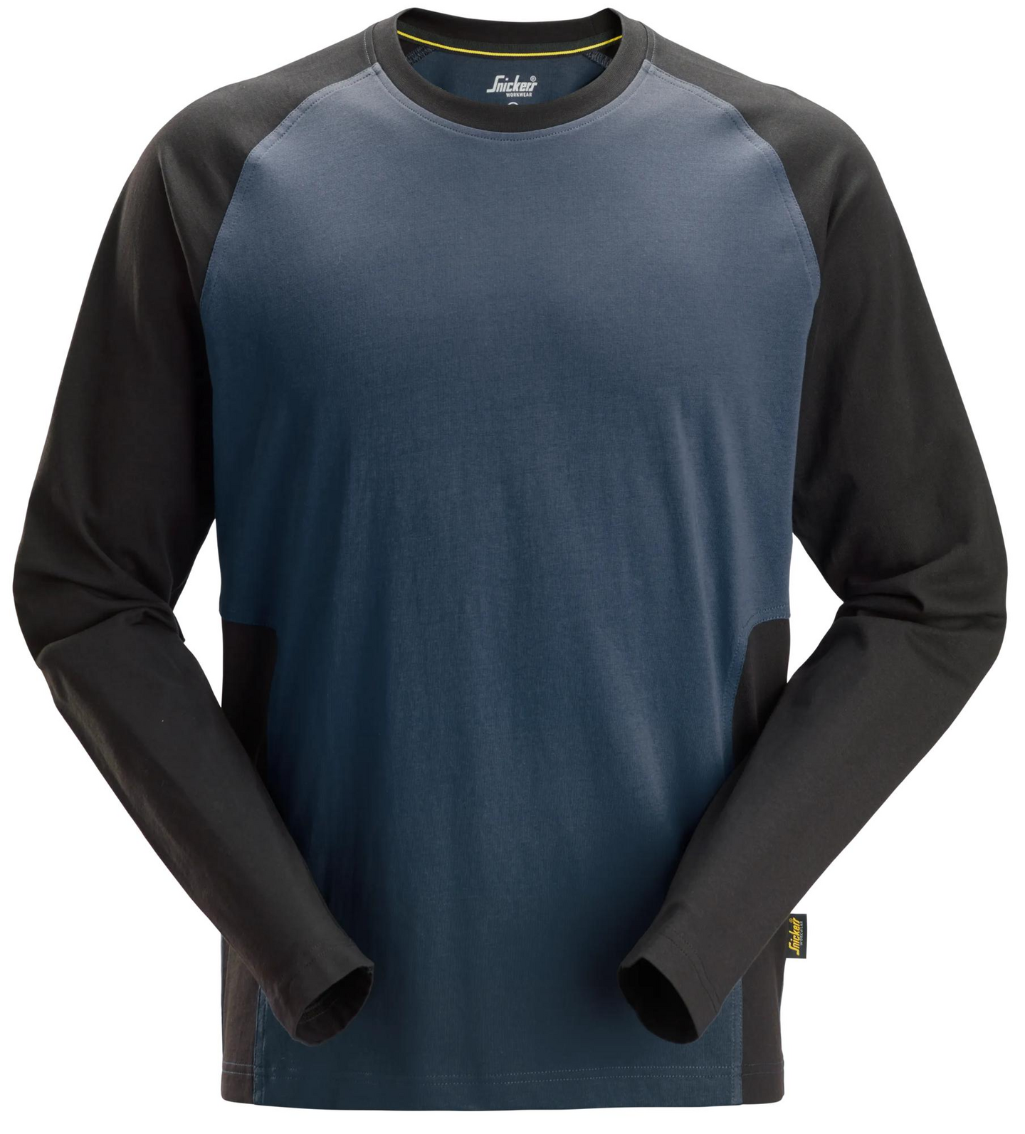 Pitkähihainen T-paita Snickers 2450-9504 kaksivärinen koko XS