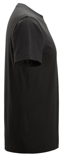 T-paita Snickers 2588-0400 pienellä logolla musta koko XS