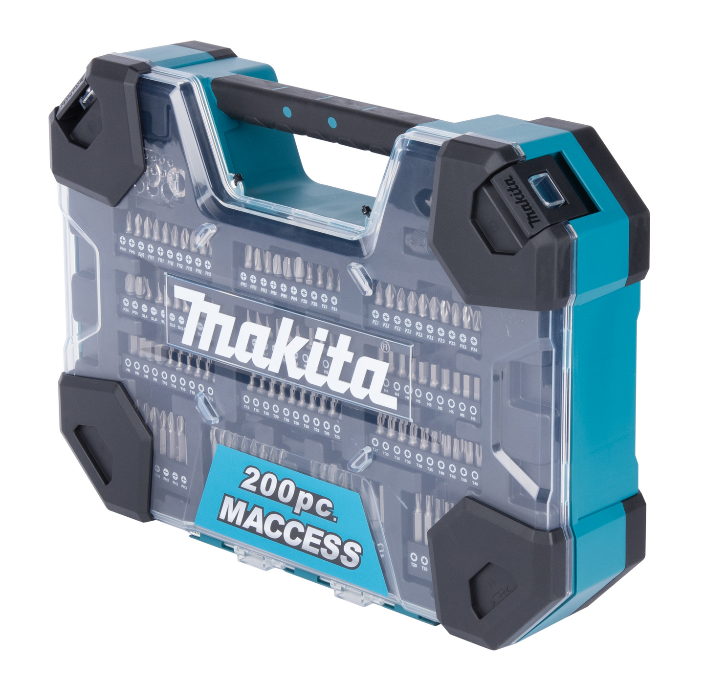 Poranterä- ja ruuvauskärkisarja Makita 200-osainen