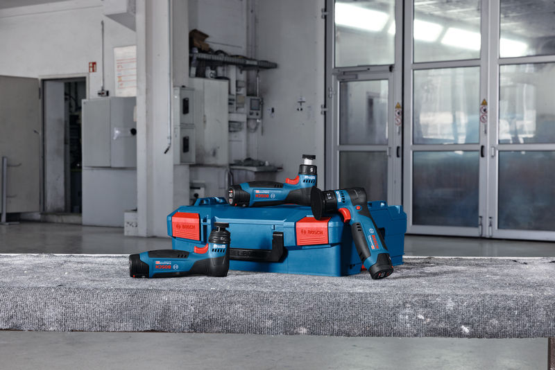 Akkuepäkeskohiomakone Bosch GEX 12V-32 Solo