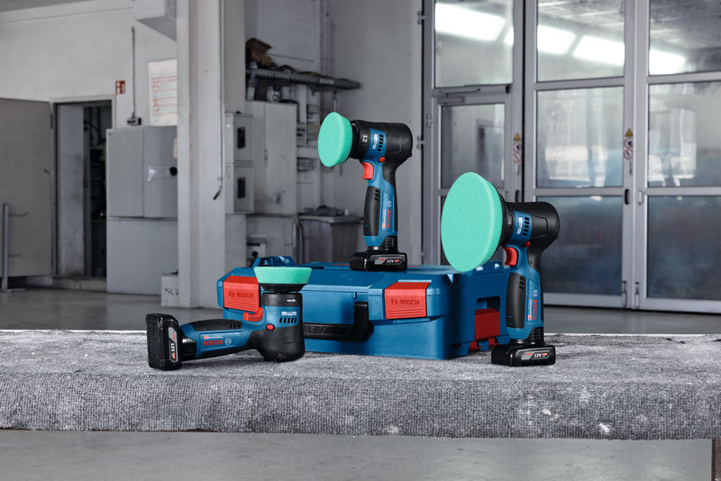 Akkuepäkeskokiillotuskone Bosch GPX 12V-125 Solo