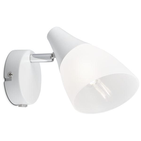 Seinävalaisin Sessak Orion E14 valkoinen