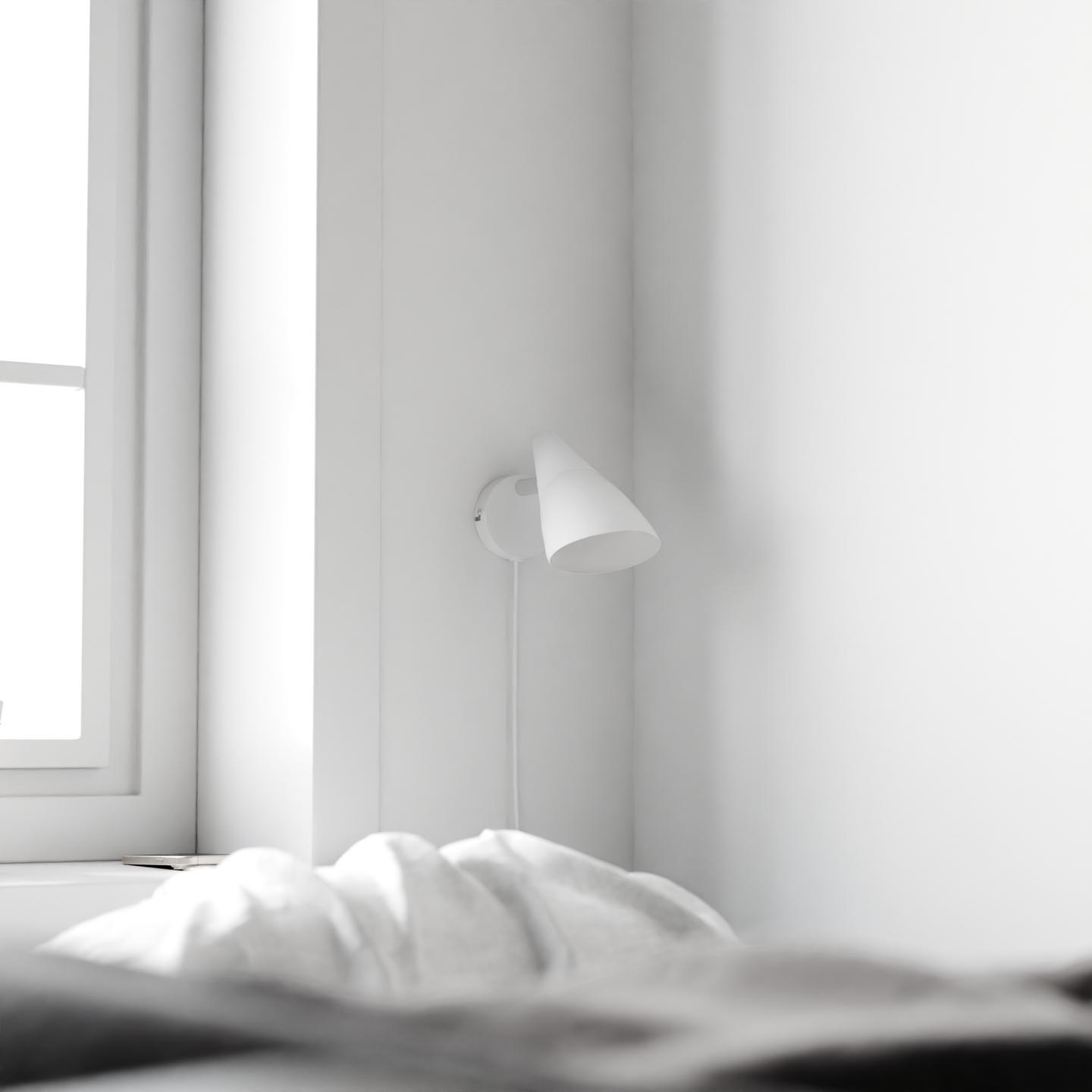 Seinävalaisin Sessak Orion E14 valkoinen