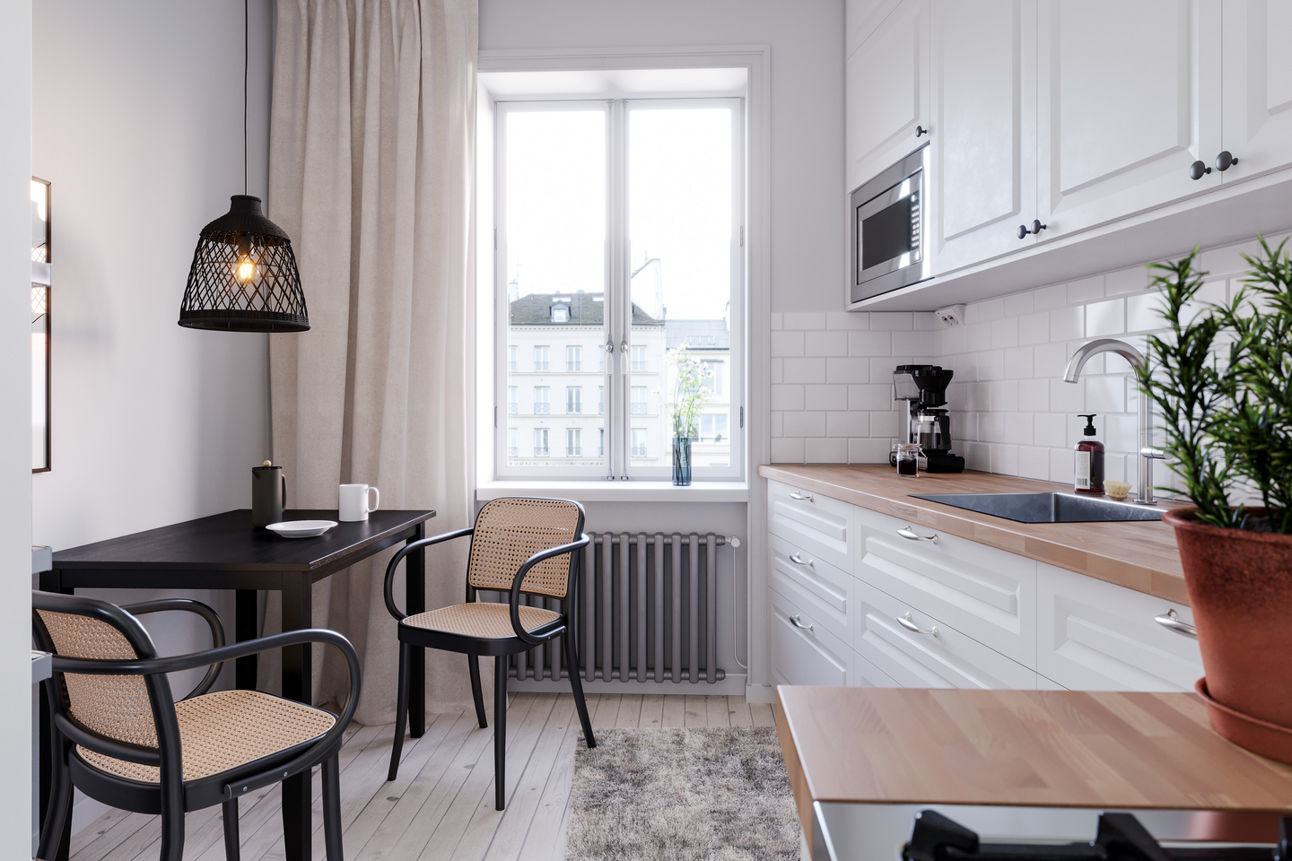 Riippuvalaisin By Rydens Lucena musta