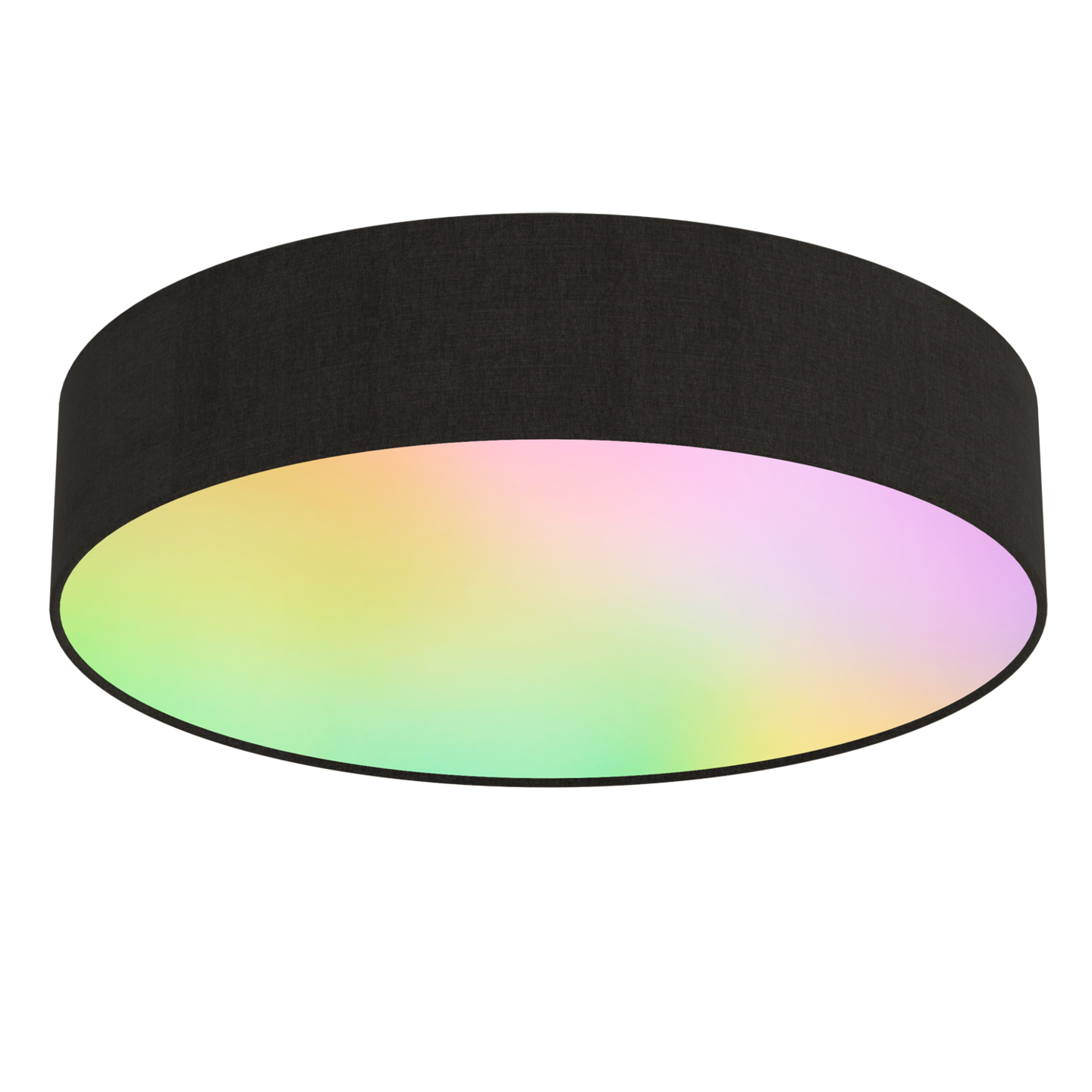 Plafondi Calex Smart 30 RGB+CCT 3000–6500K musta